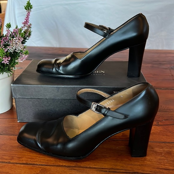 Ralph. Lauren Black Label Collection hi polish, Calfskin Diana Mary Jane - Picture 2 of 7
